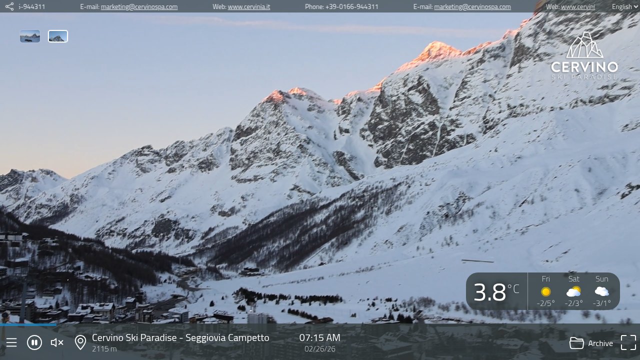 Breuil-Cervinia Village