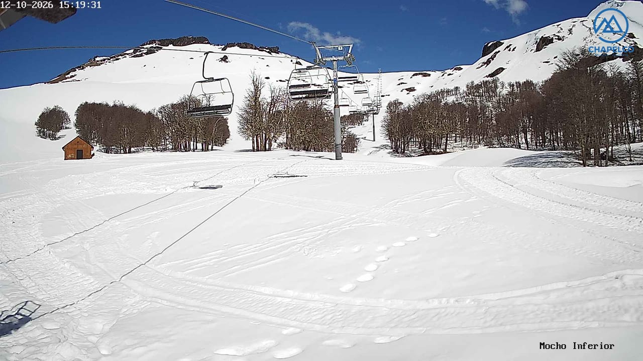 Chapelco webcam — Mocho Inferior