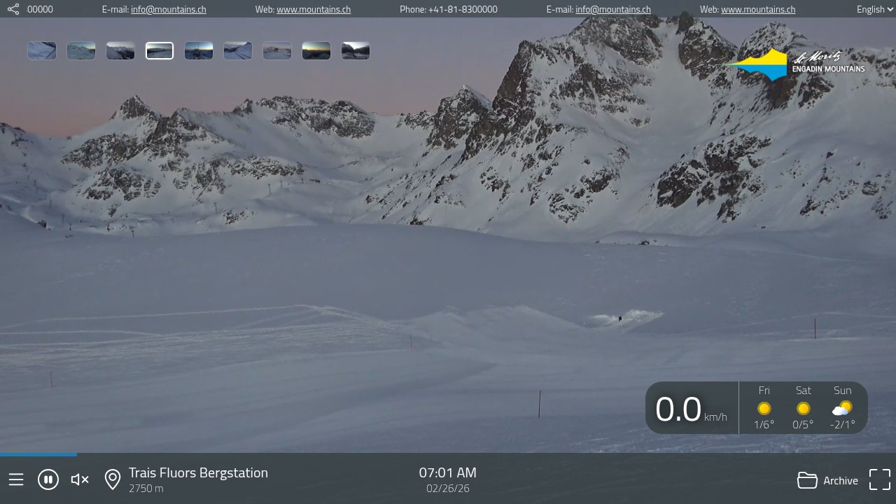 Celerina - Trais Fluors Bergstation