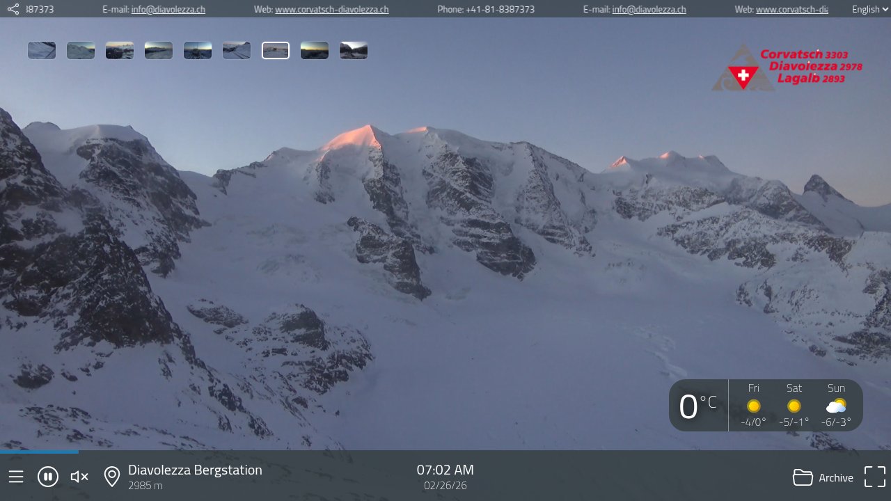 Pontresina - Diavolezza Bergstation