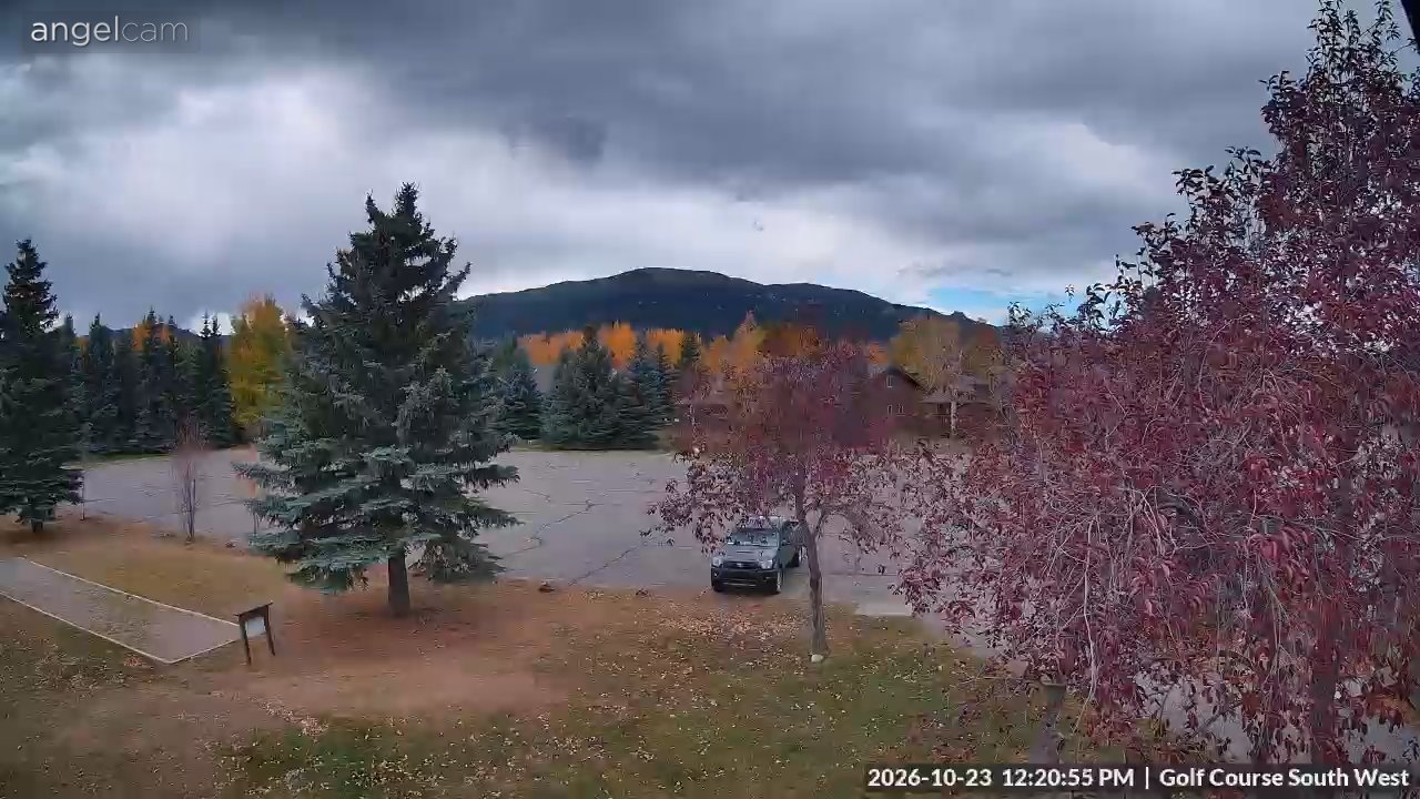 Red Lodge Mountain from the Golf Course Parking Lot