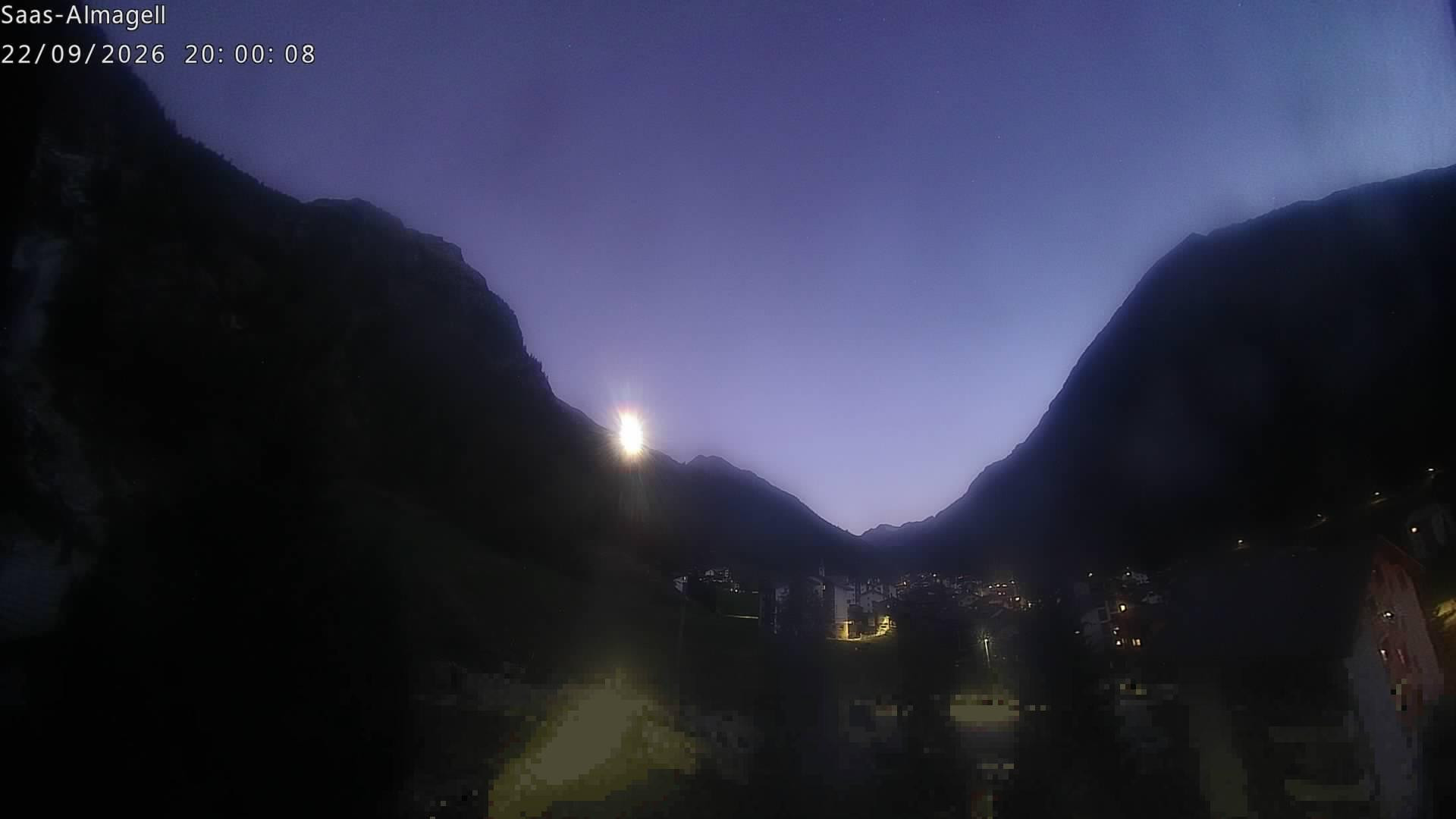 Saas-Almagell Village