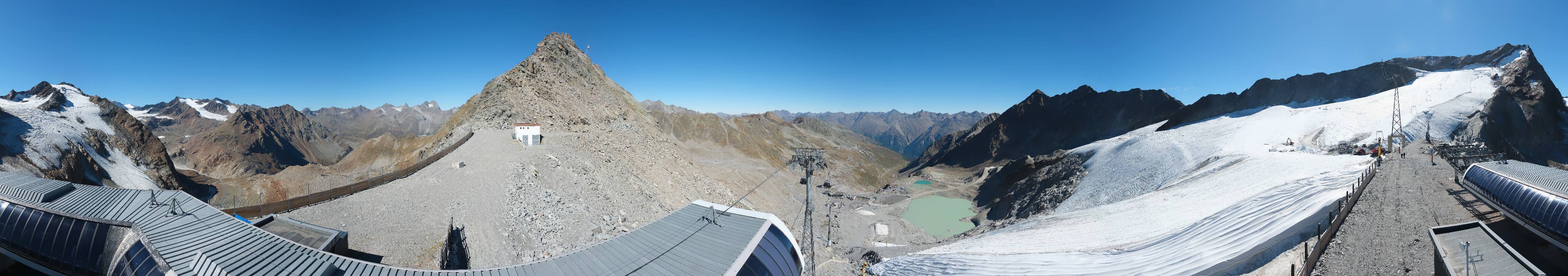 Schwarze Schneidbahn Mittelstation – Panorama 360° (3.000 m)