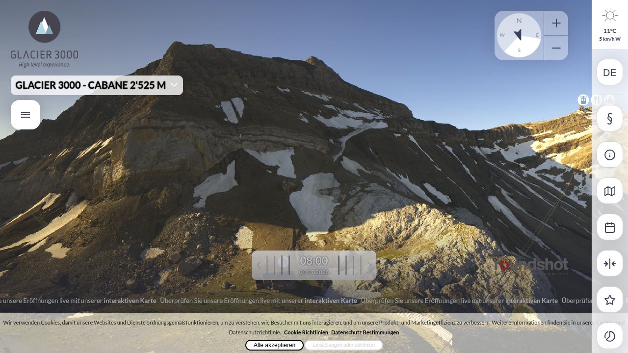 Glacier 3000 - Cabane