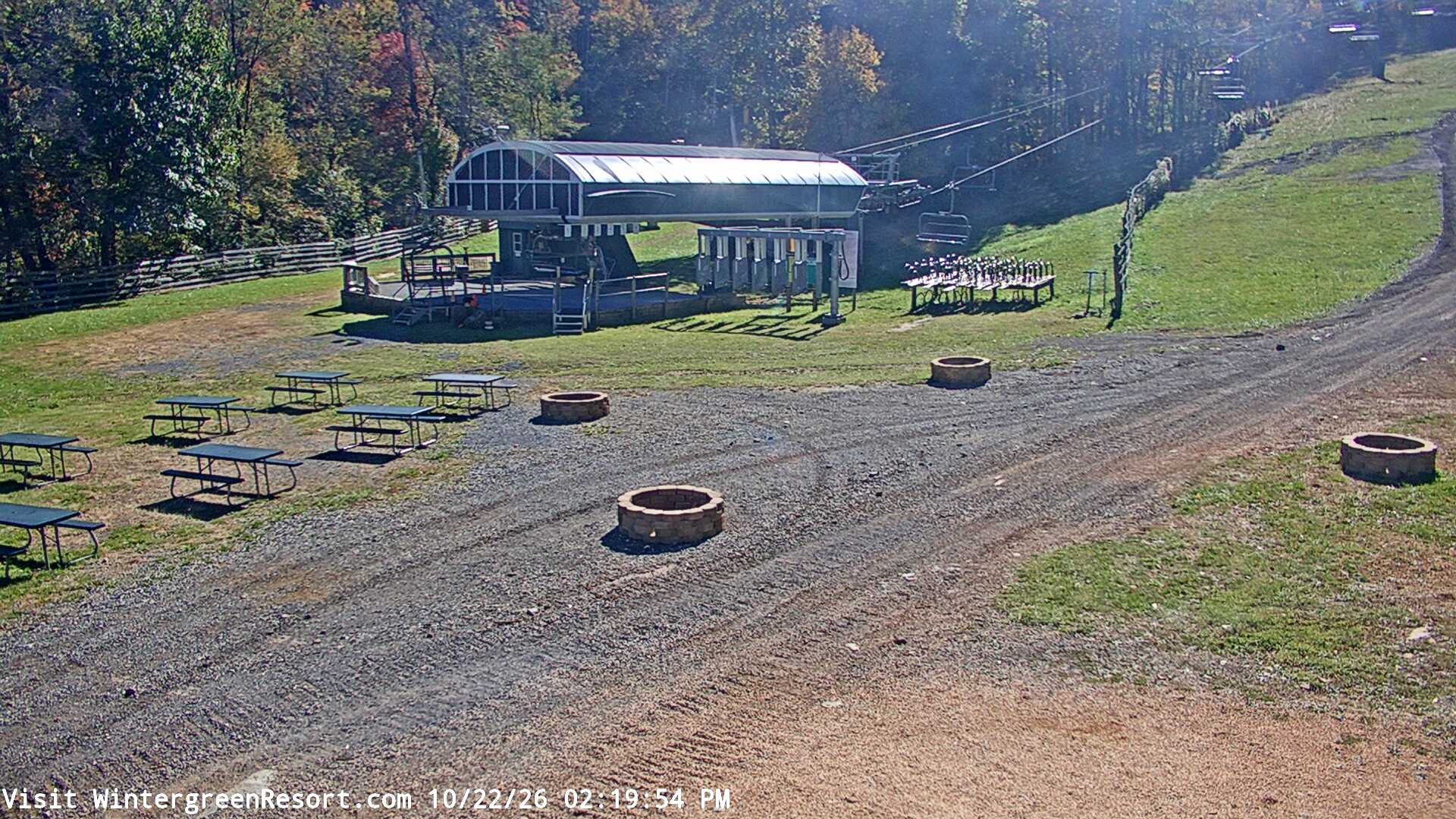 Wintergreen Resort webcam — Blue Ridge Express